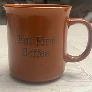 Gibson Home Stoneware Cup in Brown